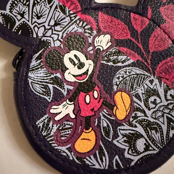 Disney Vera Bradley Zip Coin Purse & Keychain - Picture 7 of 8